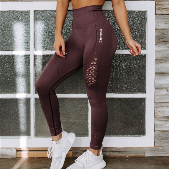 Gymshark Energy Seamless Leggings Mauve 
